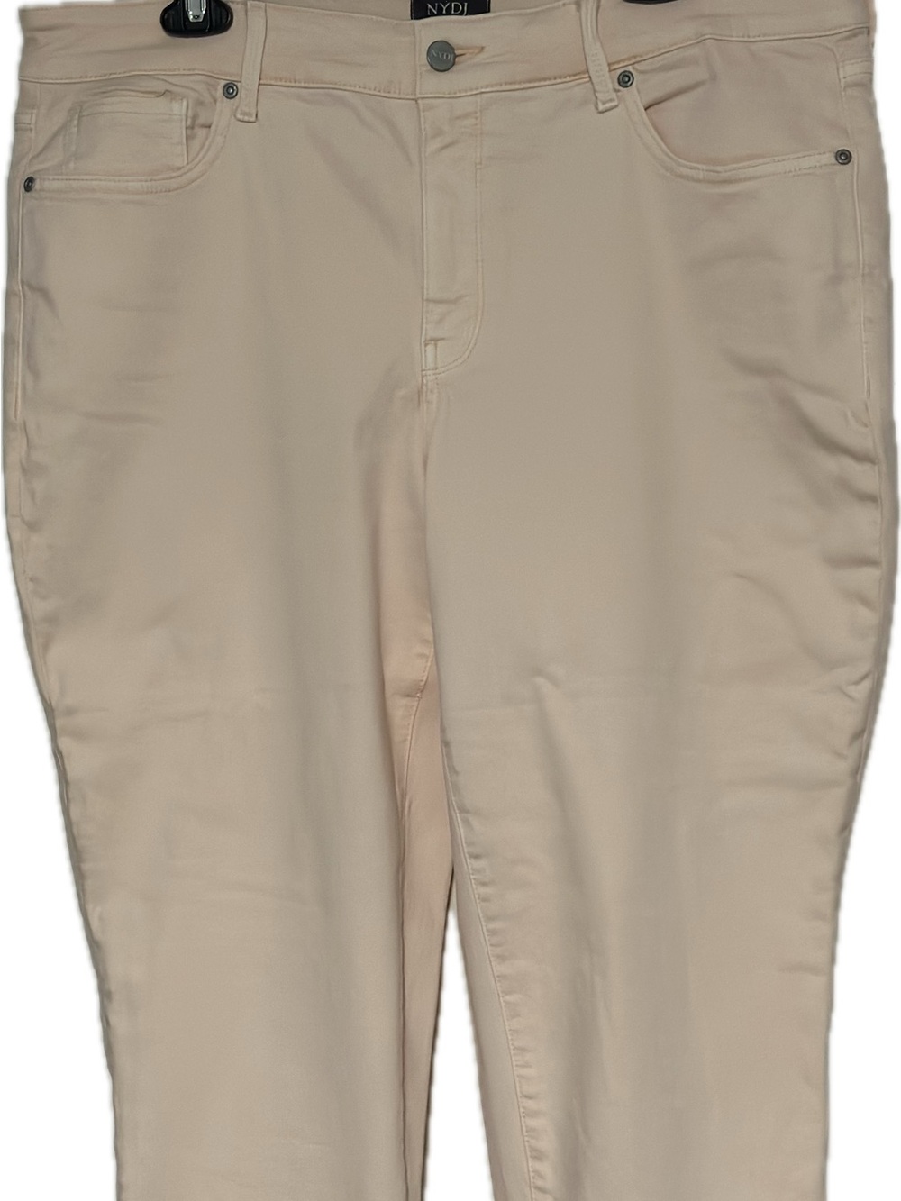 NYDJ Pale Pink Ankle Cropped Jeans